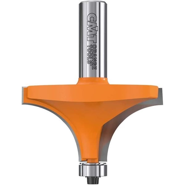 Roundover Bit, 1/2-Inch Shank, 1-1/2-Inch Radius